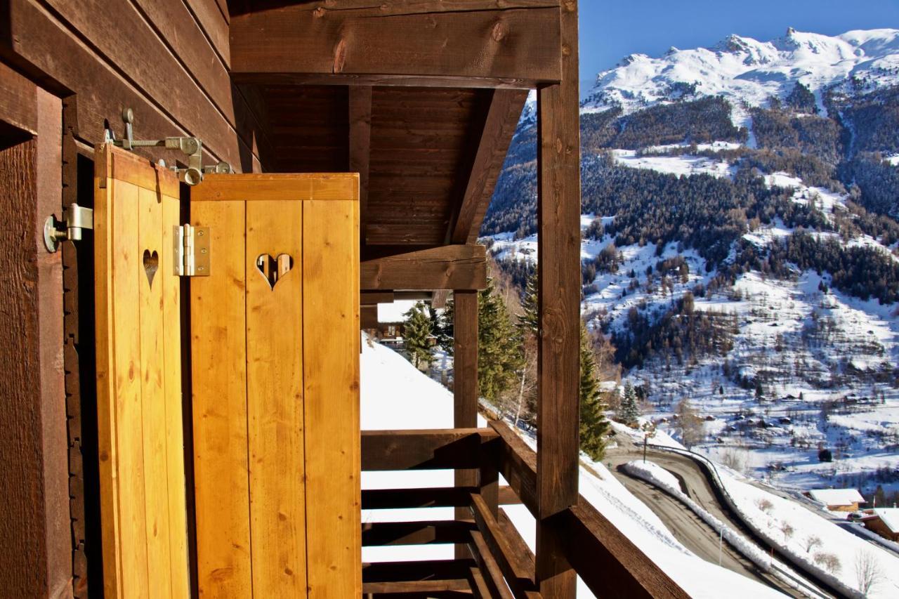 Chalet Abraxas With Astonishing View - Grimentz Villa Eksteriør billede
