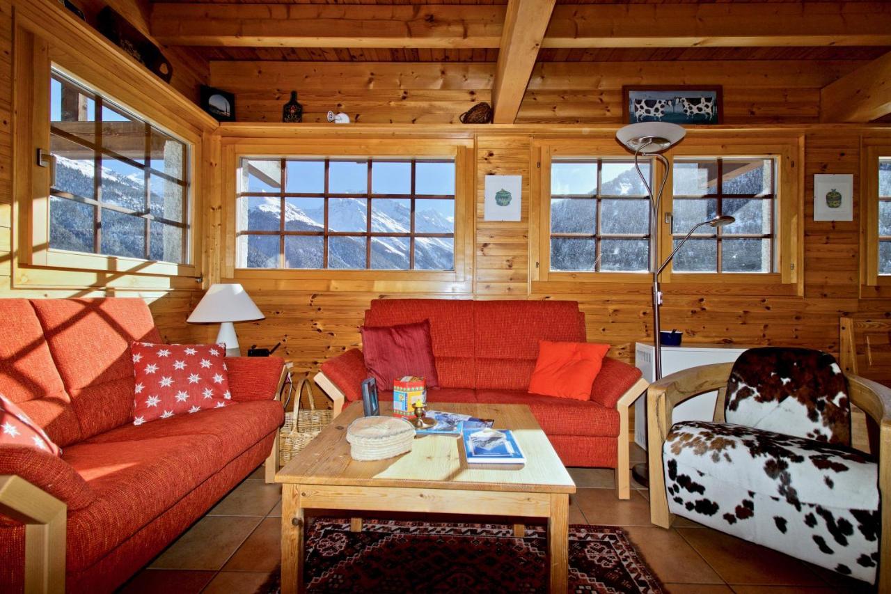 Chalet Abraxas With Astonishing View - Grimentz Villa Eksteriør billede