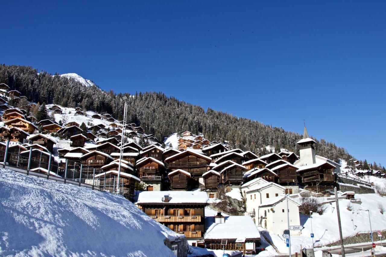 Chalet Abraxas With Astonishing View - Grimentz Villa Eksteriør billede